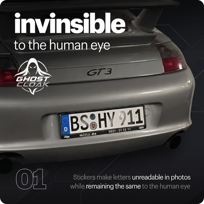 Ghost Anti-Radar Stickers